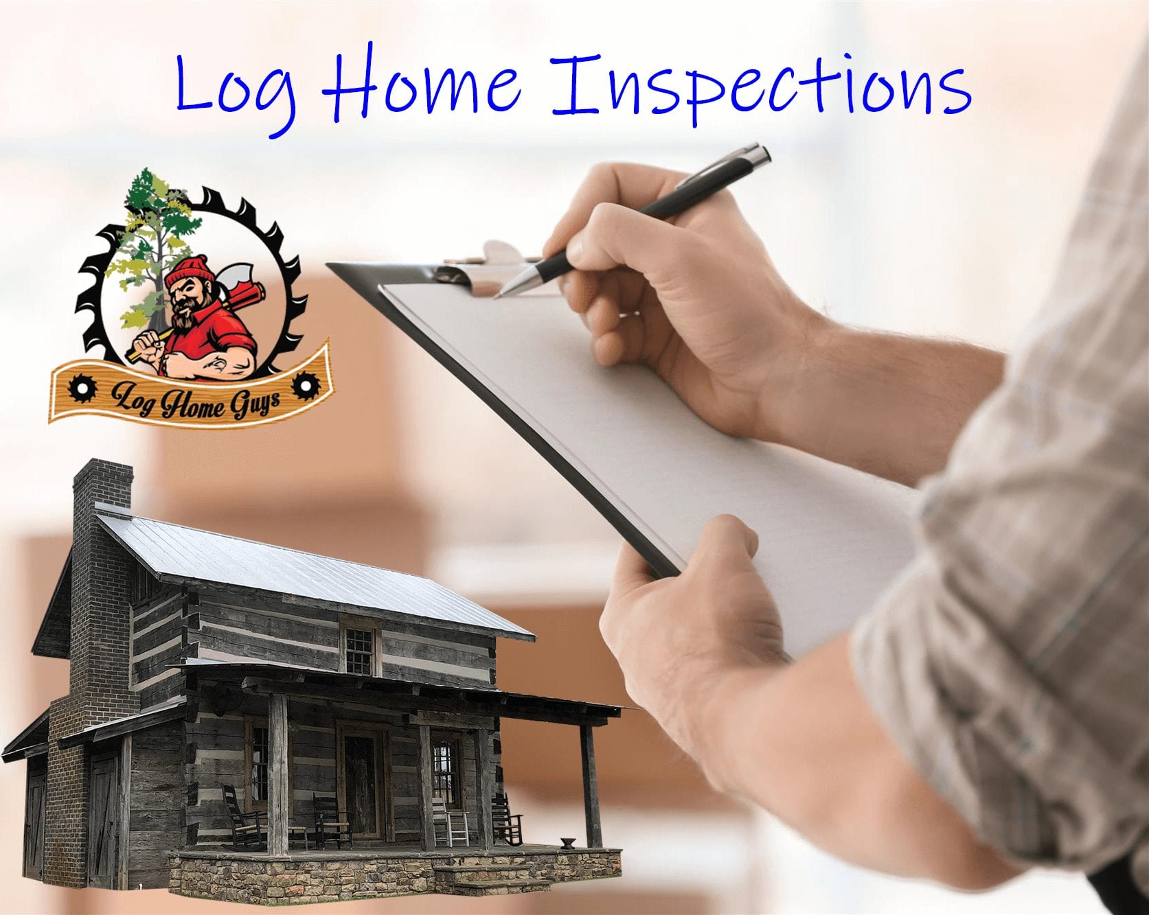 Florida Log Home Inspection Photo | Cypress
