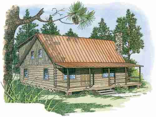 Chattahoochee Log Home