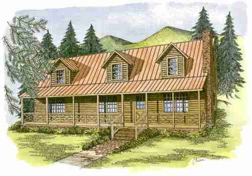 Suwannee Log Home